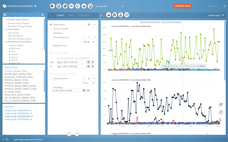 Exporer-I Oracle Performance Tuning